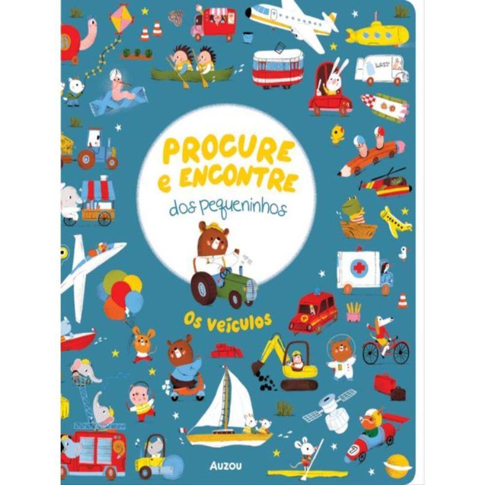 Procure E Encontre Dos Pequeninos - Os Veículos