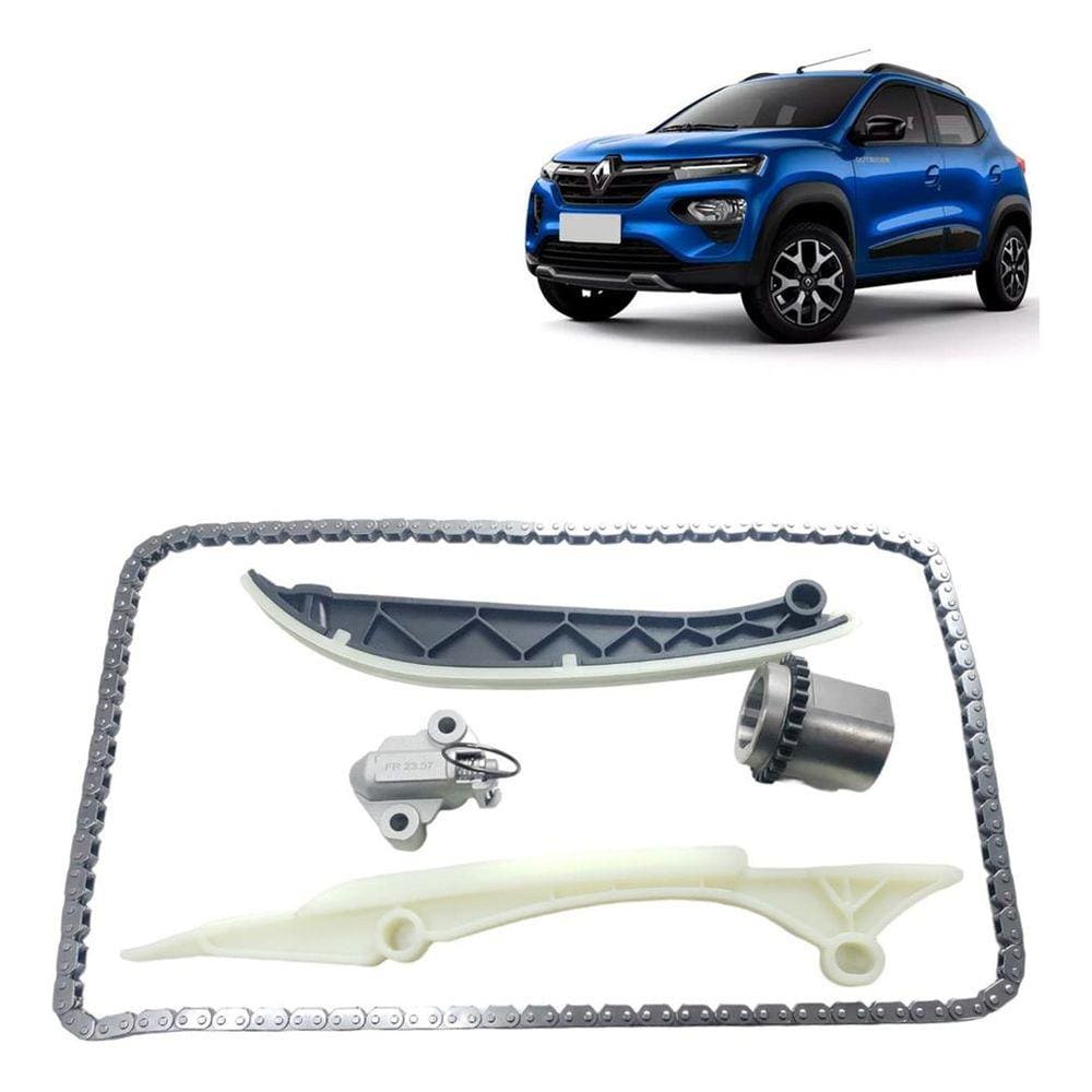 Kit Distribuiçao Corrente Tensor Engrenagem Renault Kwid 1.0 12v Sce 2017 A 2024