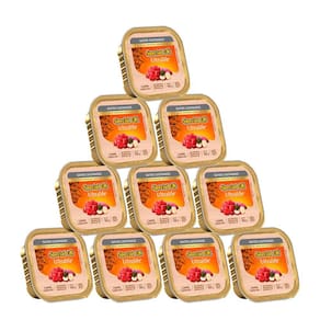 10 Ração Special Cat Patê Gatos Castrados Carne 100g