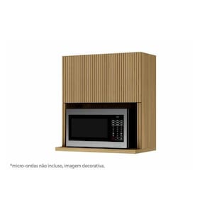 Armário de Cozinha Modulado Rainha c/ 1 Porta 70 cm Nature - Nesher