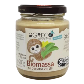 Kit 2X: Biomassa de Banana Verde Orgânica Agreco 200g