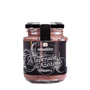 Kit 2X: Tapenade de Azeitona Preta Artesanal Amaddre 200g