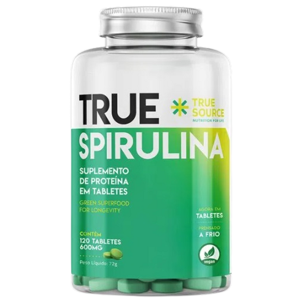Kit 2X: Spirulina 600mg True Source 120 Tabletes