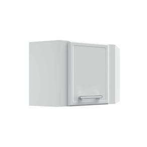 Armário de Cozinha Modulado  Canto Oblíquo Gourmet 7013 1 Porta Branco - Bertolini
