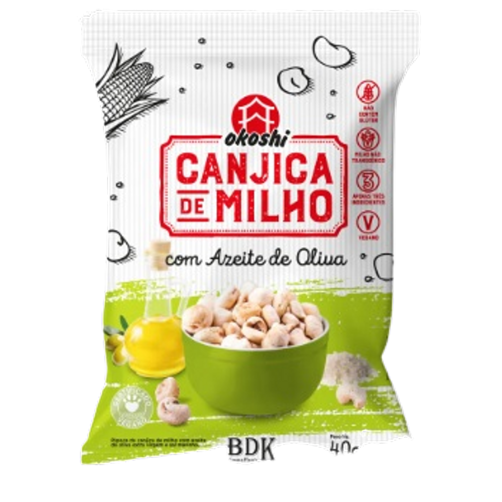 Canjica de Milho com Azeite de Oliva Okoshi 40g