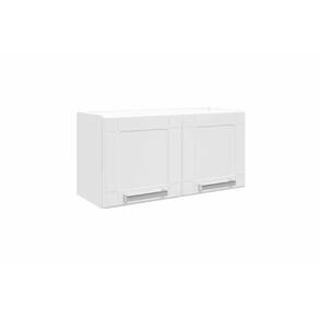 Armário de Cozinha Modulado  Múltipla 6000 com 2 Portas Branco - Bertolini