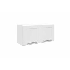 Armário Aéreo p/ Cozinha Múltipla 6000 c/ 2 Portas 70cm Branco - Bertolini
