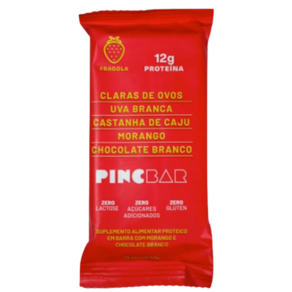 Barra de Proteína Fragola Sem Açúcar Pincbar 50g