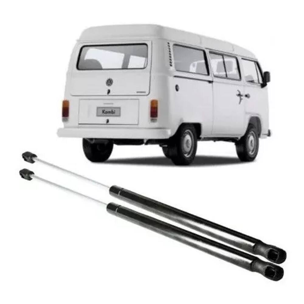 Par De Amortecedor Tampa Traseira Malas Kombi 97 Em Diante
