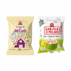 Kit 2 Canjicas Salgadas Okoshi: Sal, Azeite