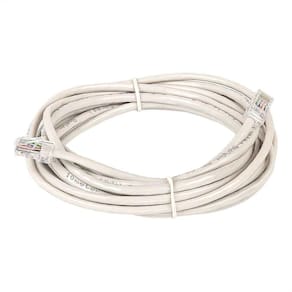 Cabo De Rede Cat5e Montado Branco - 90 Metros
