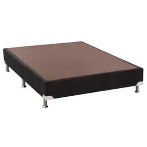 Cama Box Base Casal Courano Black (138x188x30) - Luckspuma