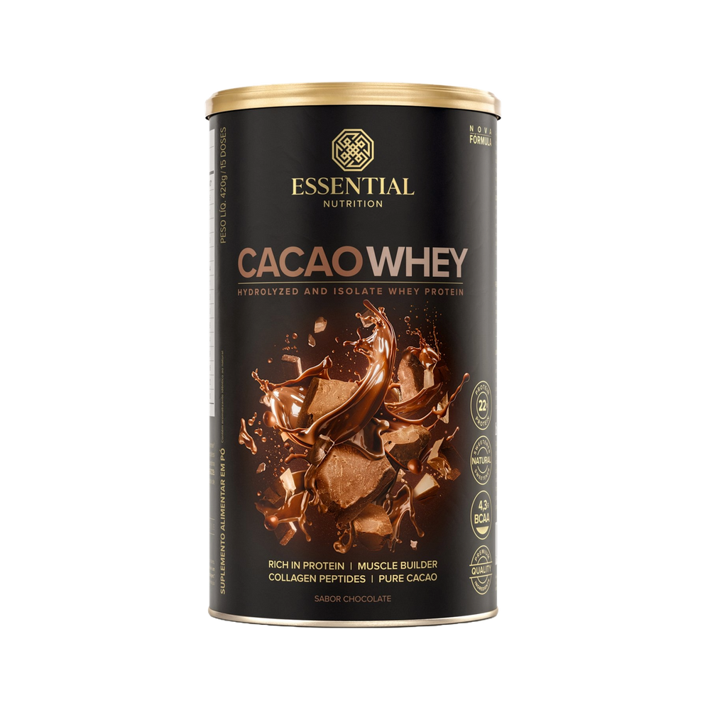 Cacao Whey Essential Nutrition 420g