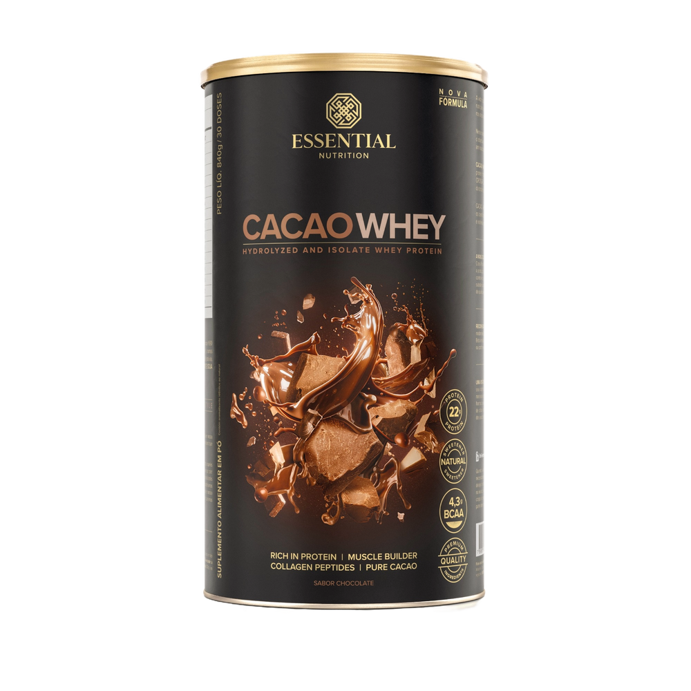 Cacao Whey Essential Nutrition 840g