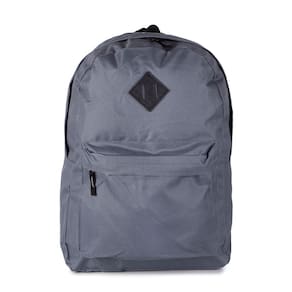 Mochila para Notebook Executiva Reforçada com Cabo de Aço em Poliéster Swissland V4 Cinza