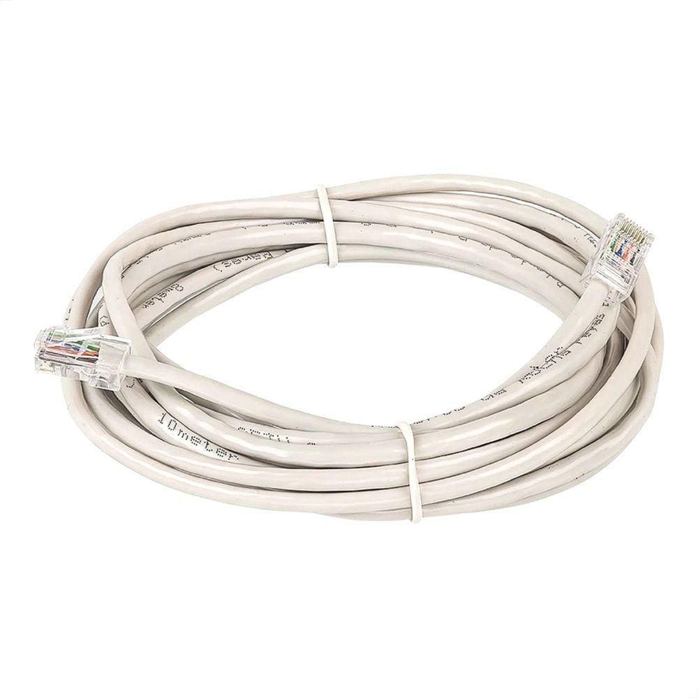 Cabo De Rede Cat5e Montado Branco - 85 Metros