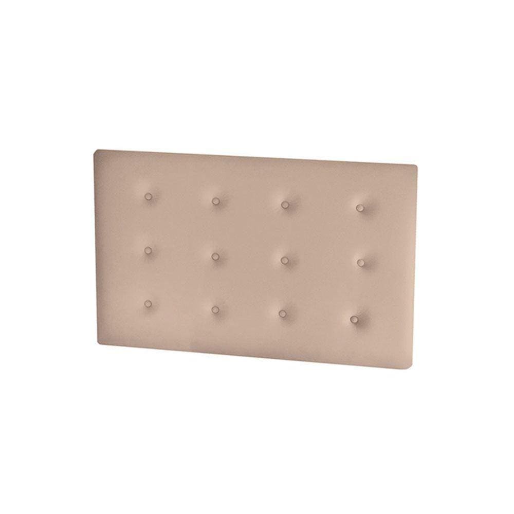 Multiuso de Quarto Bebê Kit Capitonê Courano p/ Berço Maria Bege - Peroba