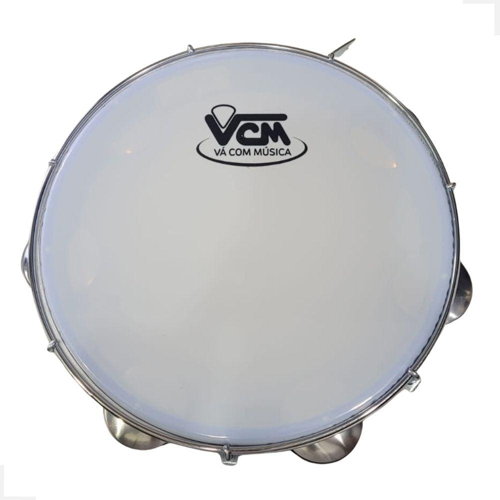 Pandeiro 10 VCM Azul Injetado Em Abs Pele Náilon Tp309