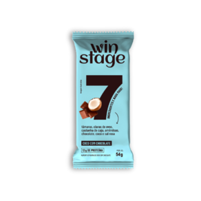 Kit 2X: Barra de Proteína Coco com Chocolate WinStage 54g
