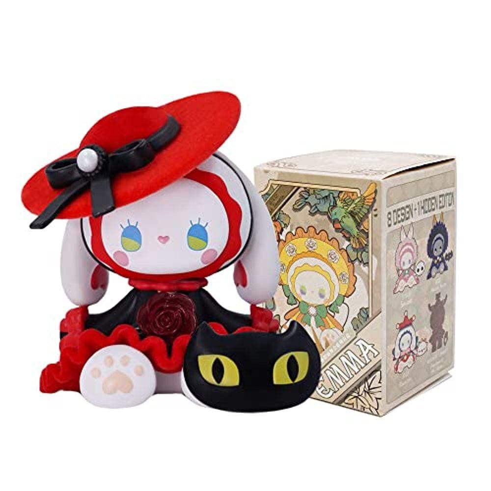 BEEMAI MJ Studio Emma Secret Forest Mascarado Mascarado Série 1PC Design Aleatório Figuras Bonitos Brinquedos Presentes de Aniversário
