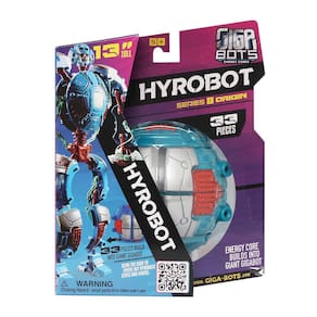 Boneco de ação Giga Bots Energy Cores HYROBOT 33cm com Acc