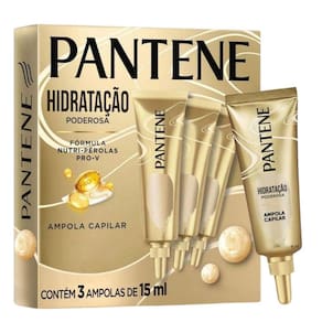 Kit Ampolas Pantene Hidratação Poderosa 15Ml C/3