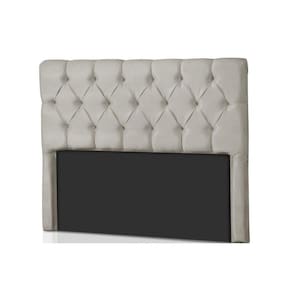 Cabeceira Cama Box Estofada Queen ProDormir Califórnia Suede Bege - Probel