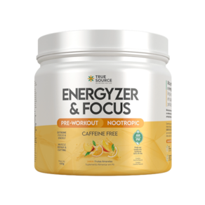Kit 2X: Energético True Energyzer & Focus Frutas Amarelas True Source 450g