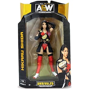 Hikaru Shida - AEW Inigualável 6 Jazwares Toy Wrestling Action Figure