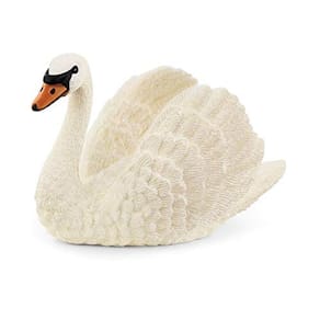 Schleich Farm World, Realisitc Farm Animals para meninos e meninas, brinquedos de pássaros, estatueta de brinquedo de cisne, idades 3+