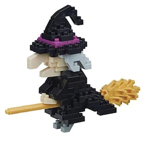 nanoblock - Bruxa [Monstros], Kit de Construção da Série de Coleções (NBC-314)