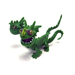 Toysvill Dragons (Set 8 pcs) - Mini Action Figures: Banguela (Fúria Noturna), Nadder Mortal, Gronckle, Hideous Zippleback, Hotburple, Monstros Nightma