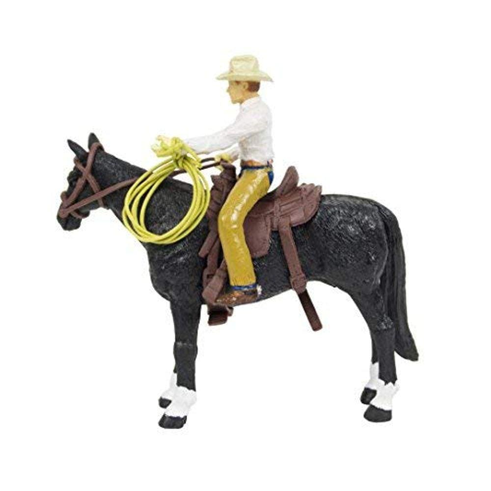 Big Country Toys Cowboy - Escala 1:20 - Pintado à Mão - Brinquedos de Fazenda - Estatuetas de Rodeio