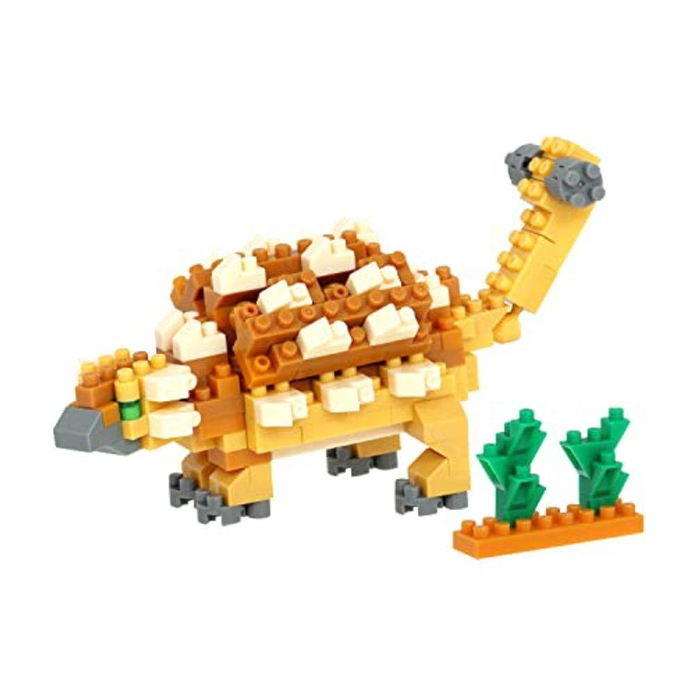 nanoblock - Dinossauros - Ankylosaurus, Nanoblock Collection Series Building Kit, Multi, (NBC_364)