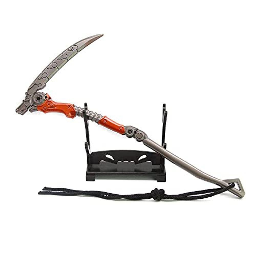 APEX Revenant Heirloom Metal Scytche Dead Man`s Curve Action Figures Brinquedos Coleção Gift Party Suprimentos Decoração de Mesa 9 polegadas (dobrável