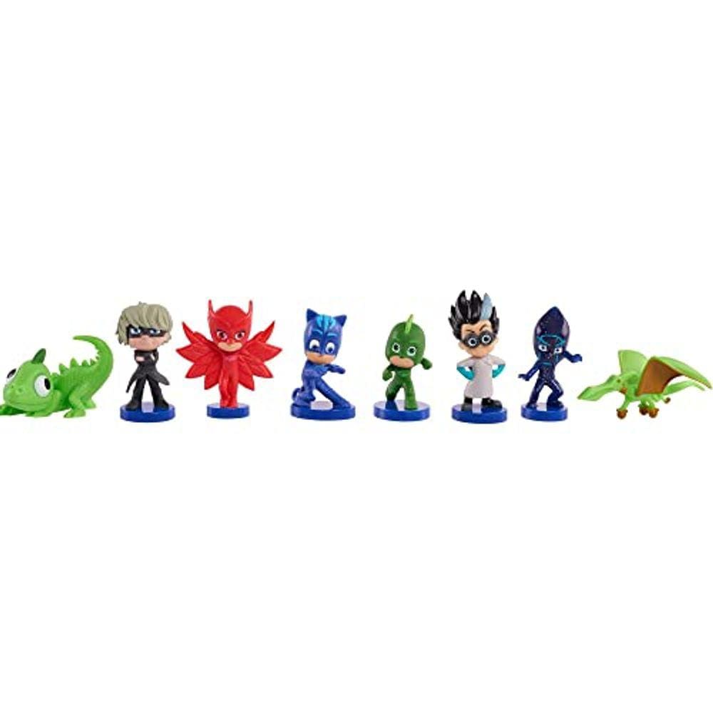 PJmasks Figura Colecionável Conjunto 8 Peças