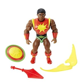 Bonecos de ação Masters of the Universe Origins Sun Man de 5,5 polegadas, bonecos de batalha para contar histórias e exibir, presente para crianças de