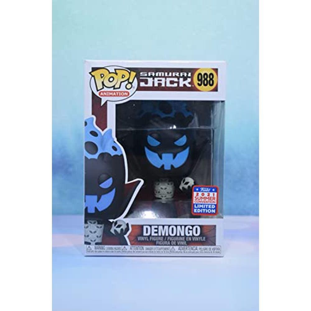 POP! Animação: Samurai Jack - Demongo Funko Vinyl Figure - Convenção de Verão 2021 Compartilhada Exclusiva