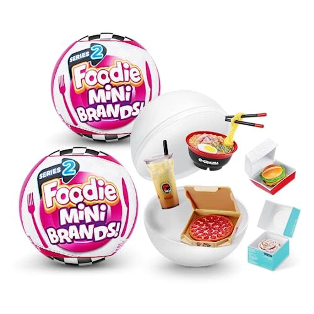 Mini Brands Foodie Series 2 (pacote com 2) da ZURU Real Mini