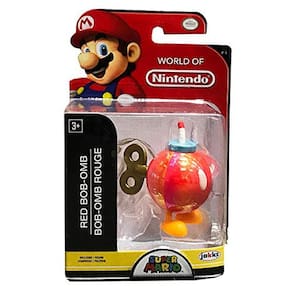 Mundo do Nintendo Wave 11 - 2,5 polegadas vermelho Bob-Omb
