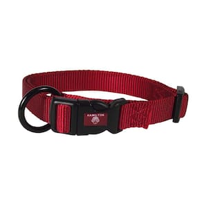 Coleira para cães Hamilton ajustável de nylon 30-45cm