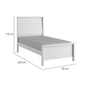 Cama Solteiro Júlia Rovere - Bianchi