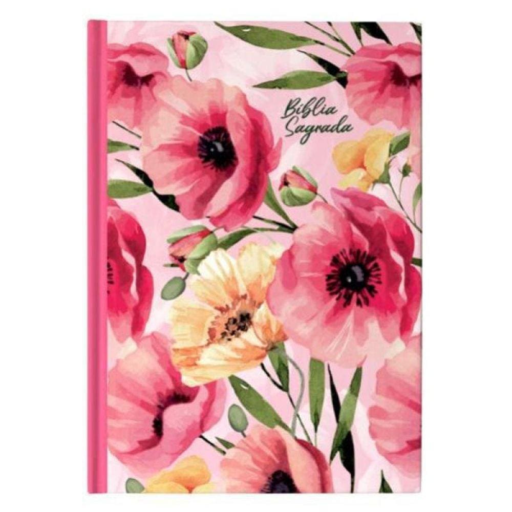 Bíblia Nvi, Capa Dura, Florida, Econômica, Primavera