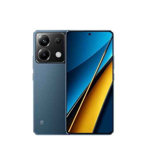 imagem-Smartphone Poco X6 5G Br 8Gb+256Gb, Azul - u - Azul