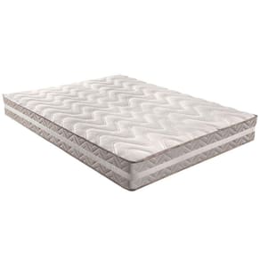 Colchão Casal Espuma Compact AG 65 / D33 / Pro Sono Confort Euro Pillow Gray (138x188x26) - Paropas