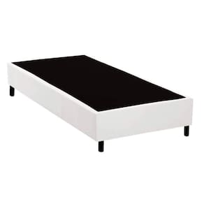 Cama Box Base Solteiro Universal Courano White (88x188x20) - Costa Rica