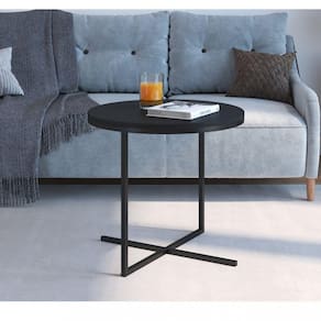 Mesa Lateral Volpi Media Artesano Preto
