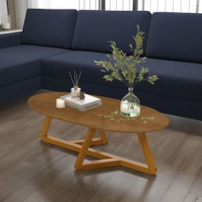 Mesa de Centro Classic Tebarrot Marrom