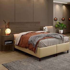 Cabeceira Casal Extensível 223 a 243 Cm Master Imbuia