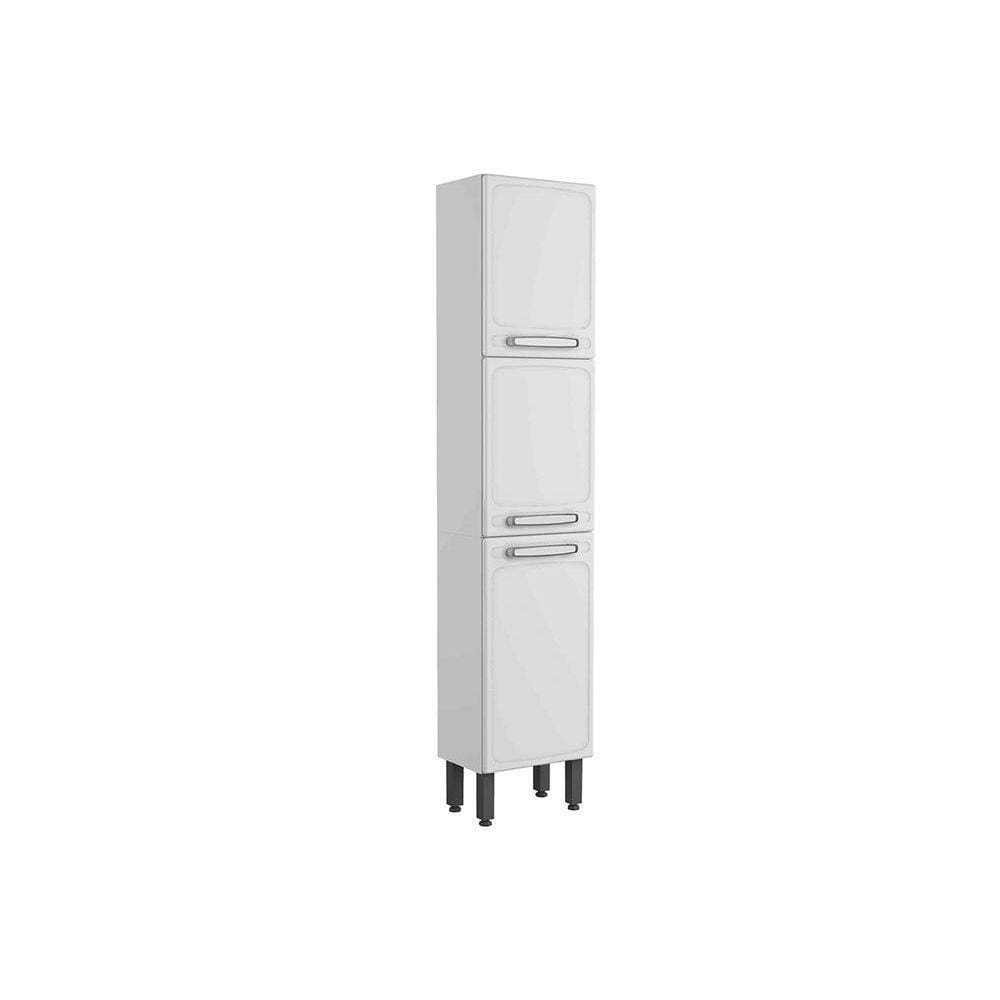 Paneleiro de Cozinha Evidence 7030 c/ 3 Portas 40cm Branco - Bertolini